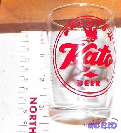 lot 67 image: Kato Beer 3 inch Glass - NO CHIPS