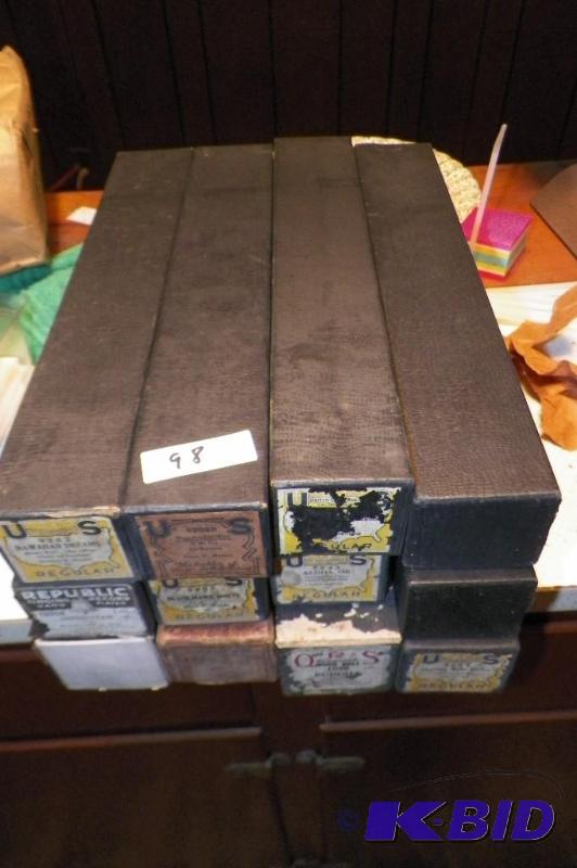 lot 98 image: Player Piano Music Rolls - All boxes have the rolls in them.