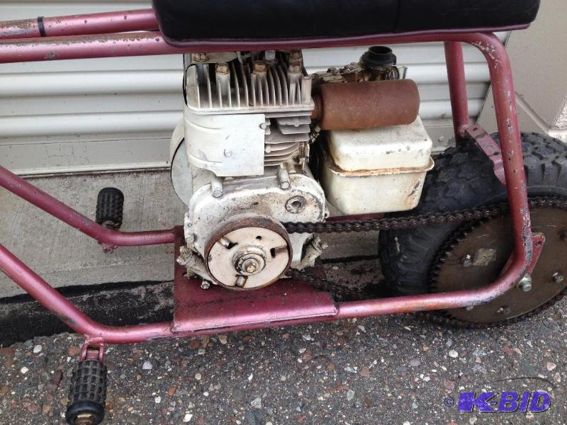 Vintage Minibike w/5hp Briggs and Stratton | Deuces Wild