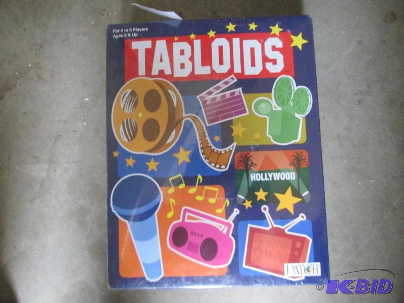 Tabloids shrink wrapped new game...