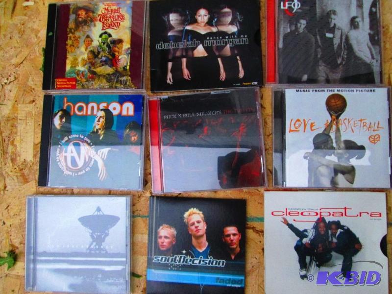 Various music CDs...