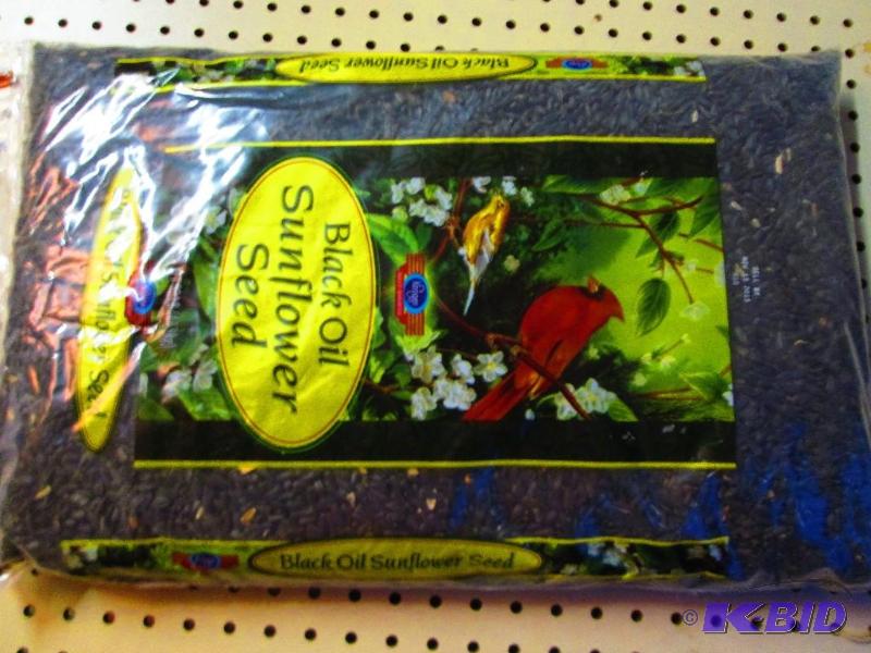 10 Pound bag of black oil sunflower seed, dat...
