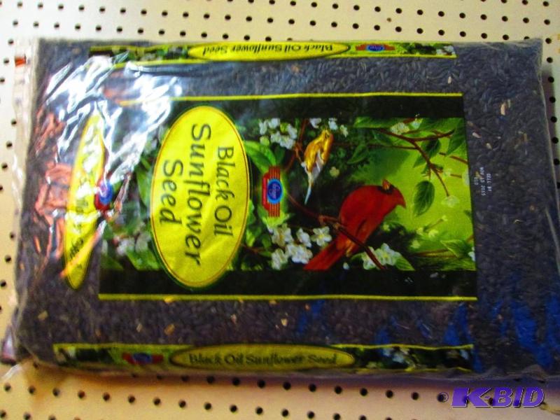 10 Pound bag of black oil sunflower seed, dat...