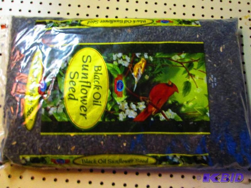 10 Pound bag of black oil sunflower seed, dat...