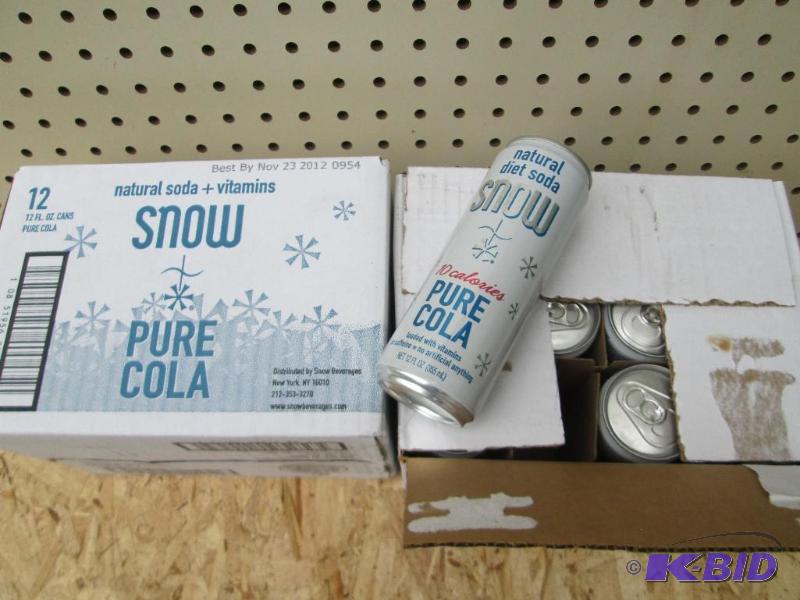 2 cases, 24 total Case of 12 cans of Snow, na...