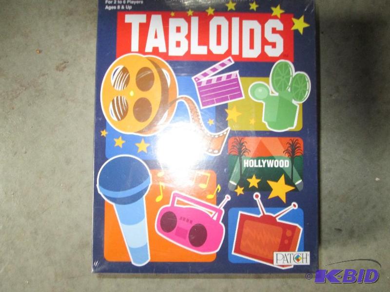 Tabloids shrink wrapped new game...