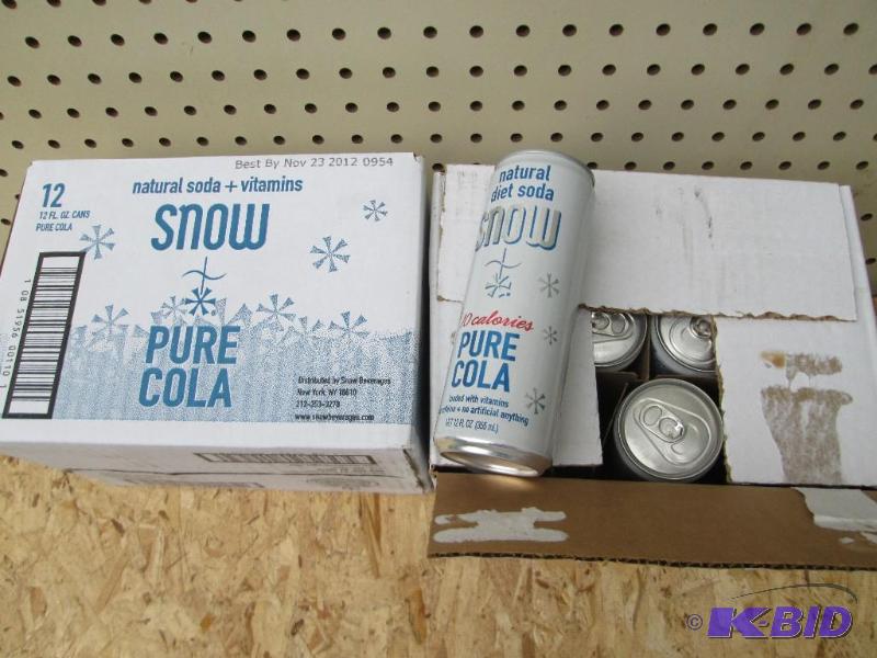 2 cases, 24 total Case of 12 cans of Snow, na...