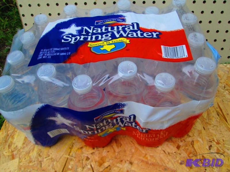 24 bottles of Natural Spring Water...