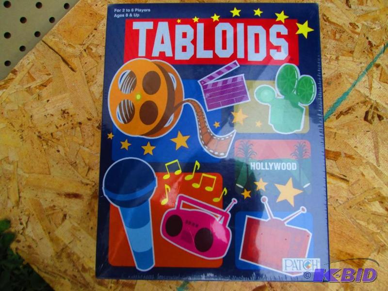 Tabloids shrink wrapped new game...
