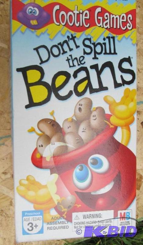 Dont spill the beans game...
