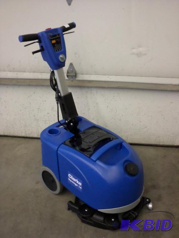 lot 10 image: Like New Clarke Vantage 14 Commercial 12Volt ...