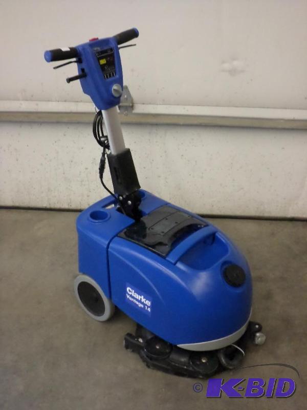 lot 12 image: Like New Clarke Vantage 14 Commercial 12Volt ...