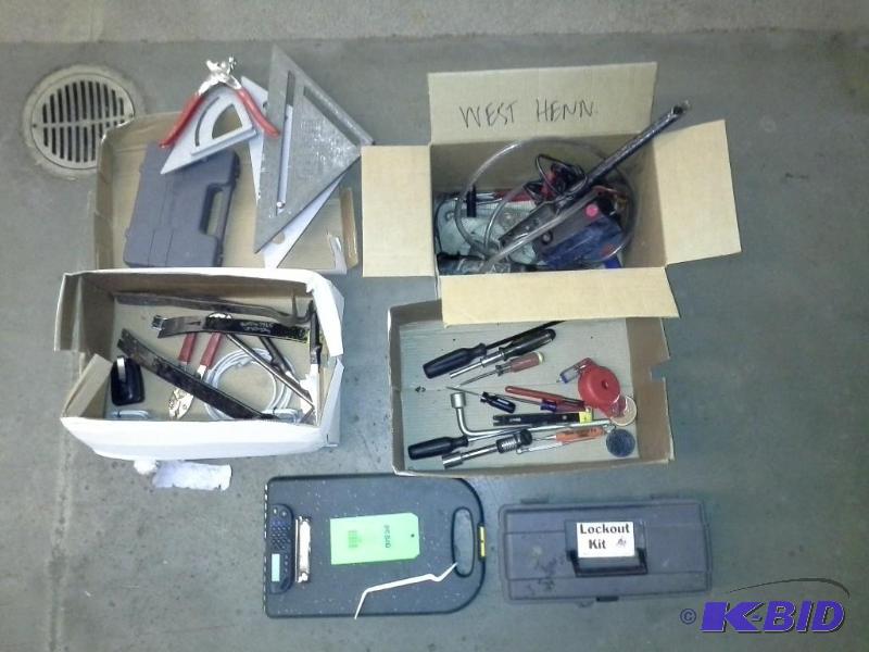 Assorted tools and other lot