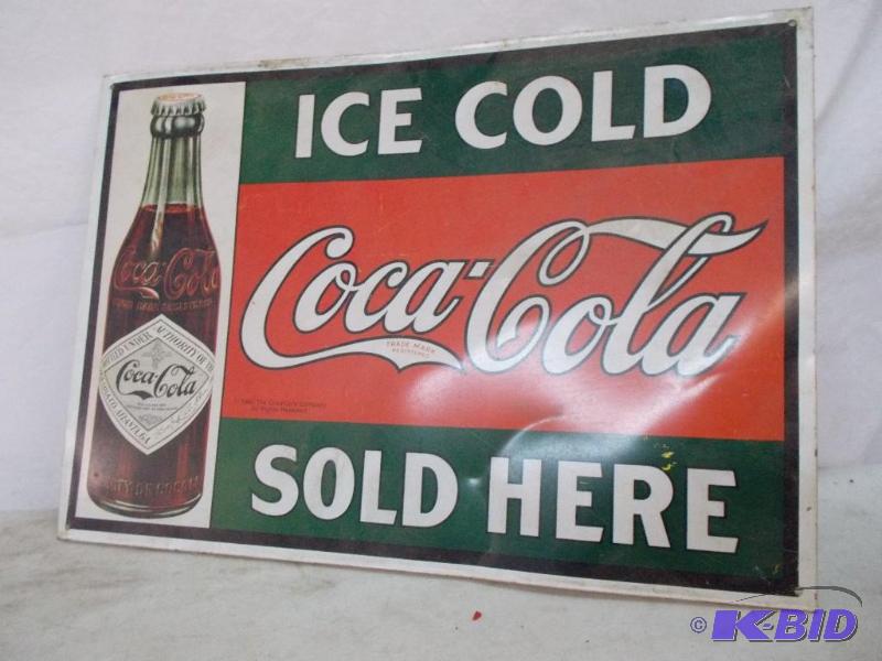 Coca Cola Sold Here Sign