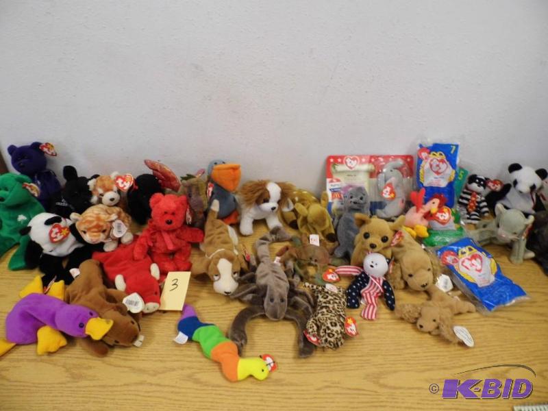 Assorted Beanie Babies
