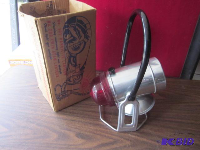 Vintage Ecolite Lantern in box.&nbsp...
