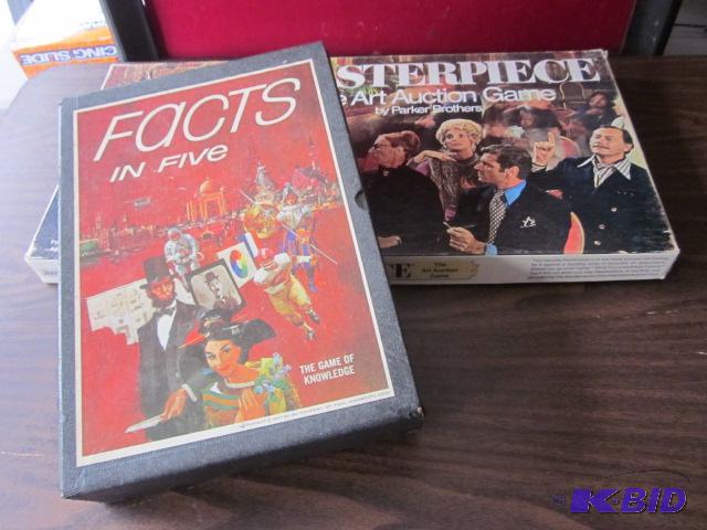 Pair of vintage games, including 1967 Facts I...