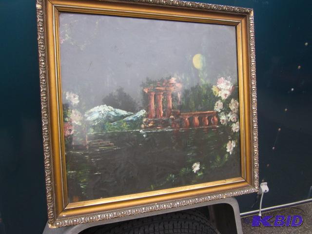28 inch x 26 inch original art work, oil on c...