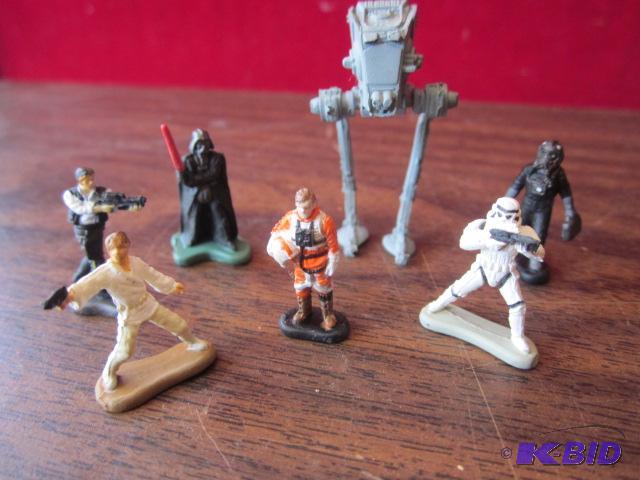 Lot of (7) vintage and hard ti find Star Wars...