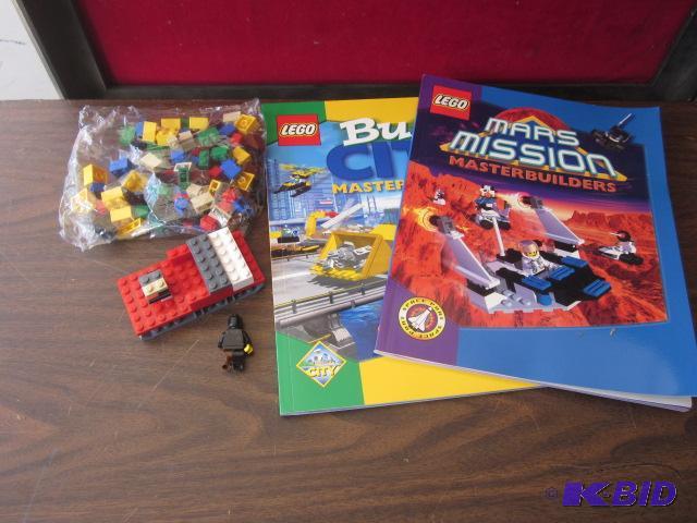 Lot of Legos and books....