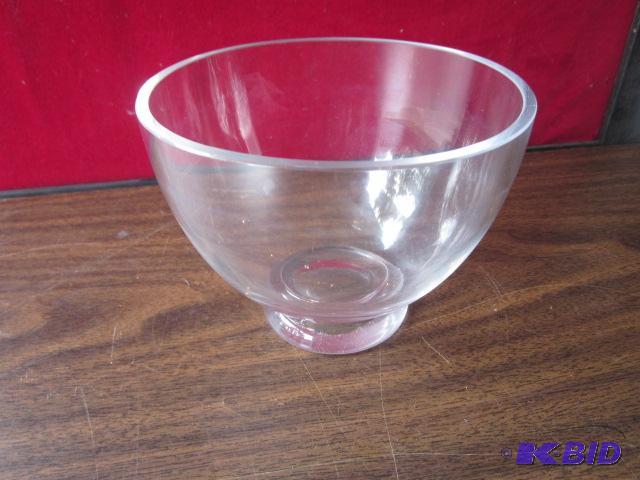 5 inch glass bowl, signed Kosta Bota 1973, no...