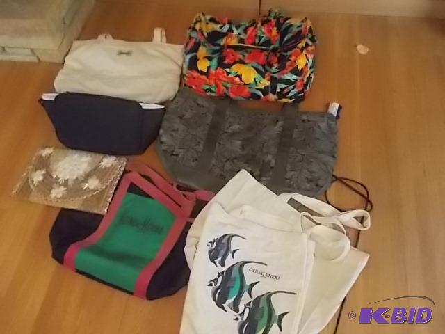 lot 28 image: Lot Of Assorted Travel Bags, Reusable Shoppin...