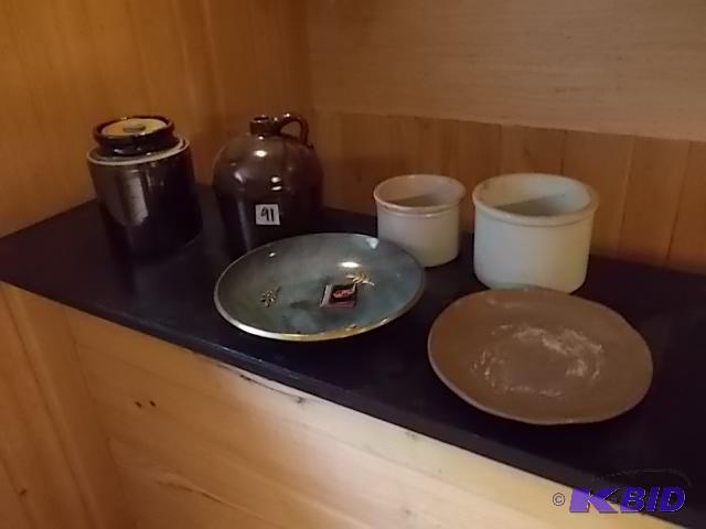 lot 91 image: Old Crocks, Crock Jugs, More...