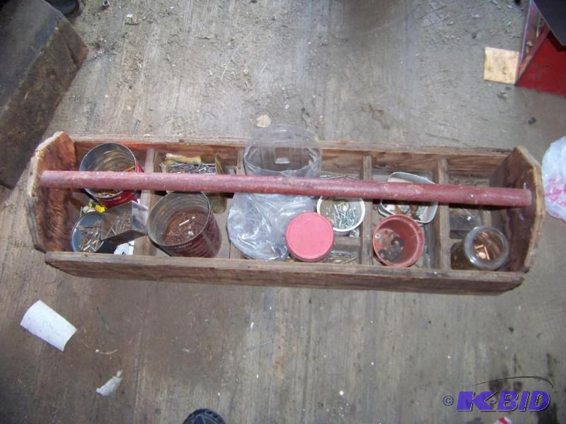 lot 23 image: Wooden tool box