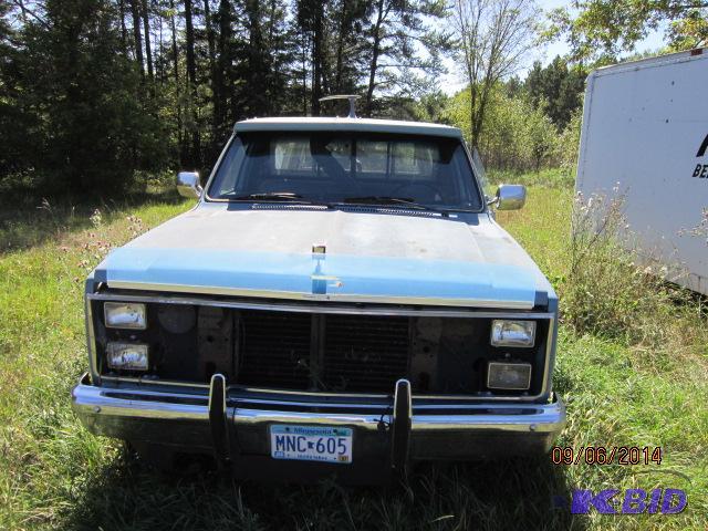 lot 3 image: 1986 Chevorlet Pickup K-10