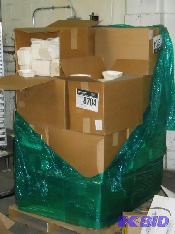14,000 Oven Safe Paperboard Containers For Concession Sales