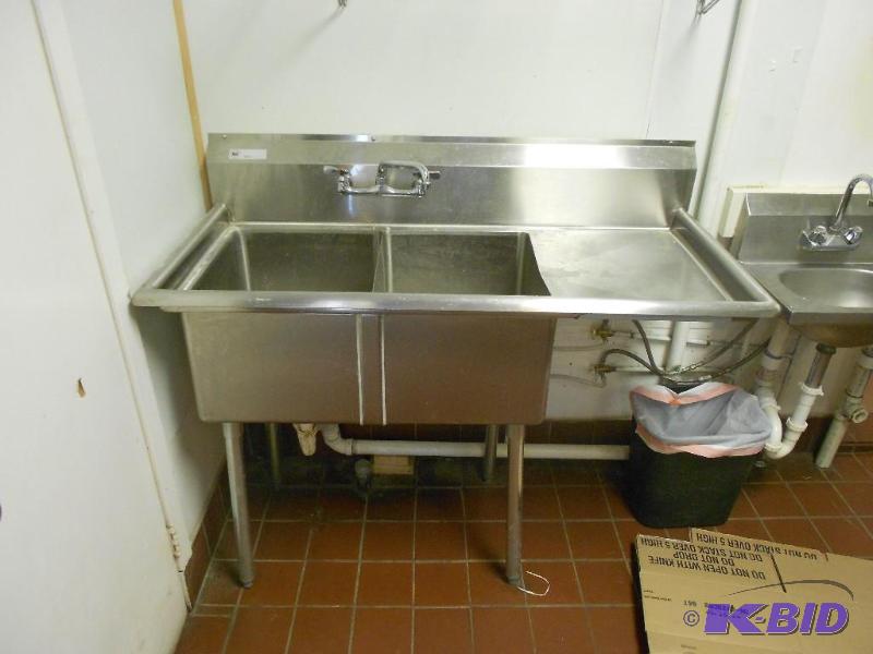 Stainless Steel Double Basin Vegetable Sink