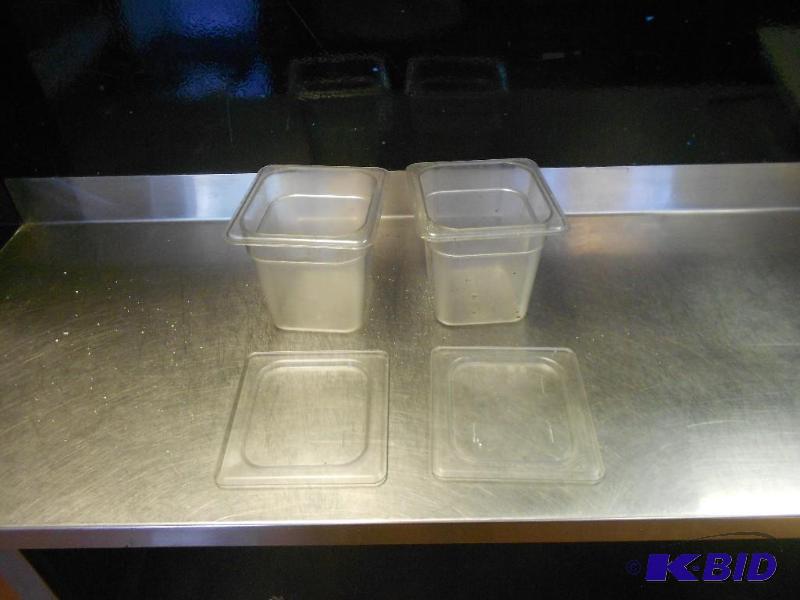 2 Cambro 16 x 6 Containers With Lids