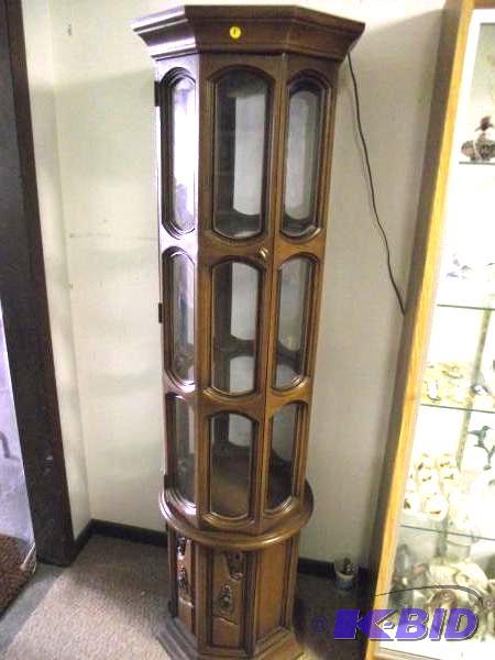 Tall Display Shelf   About 6 Tall  Was used ...