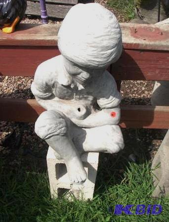 Approx. 21&quot Lawn Ornament   Unpainted ...