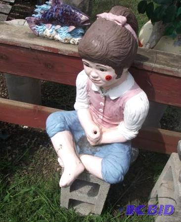 Approx. 21&quot Lawn Ornament   Painted ...