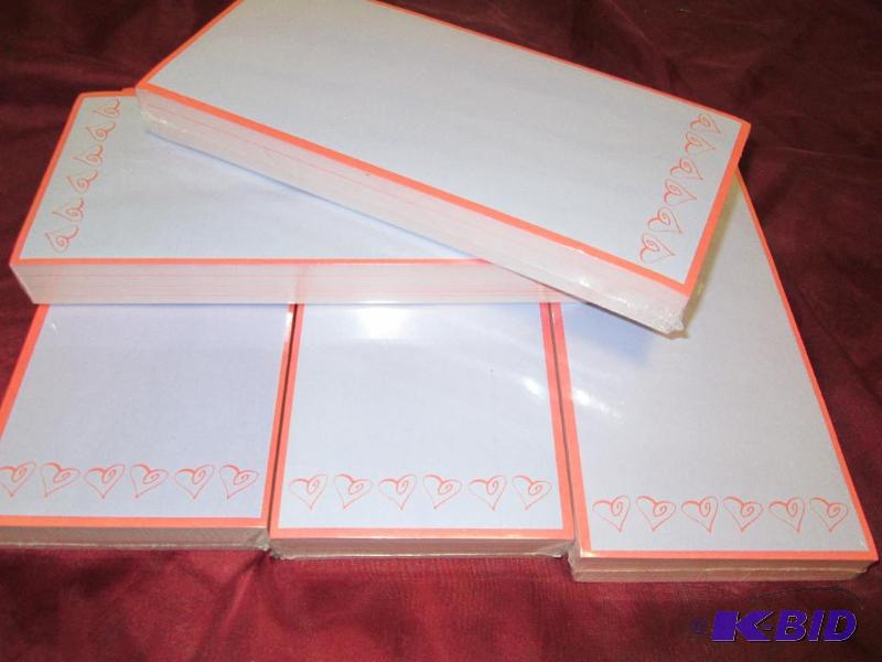 Qty 5 Happy hearts 250 sheets...