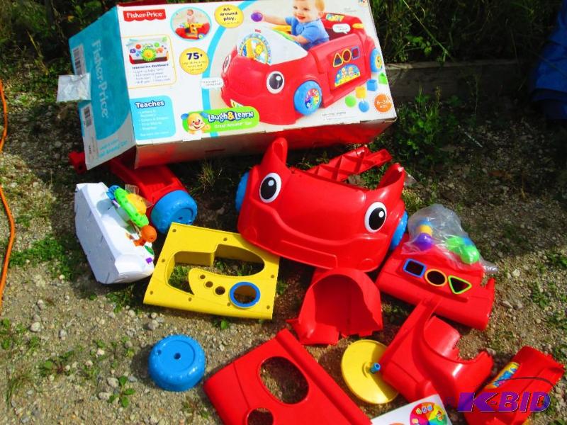 fisher pricelaugh and learn crawl around car...