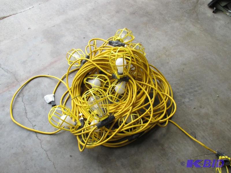lot 111 image: Pile of construction lights...