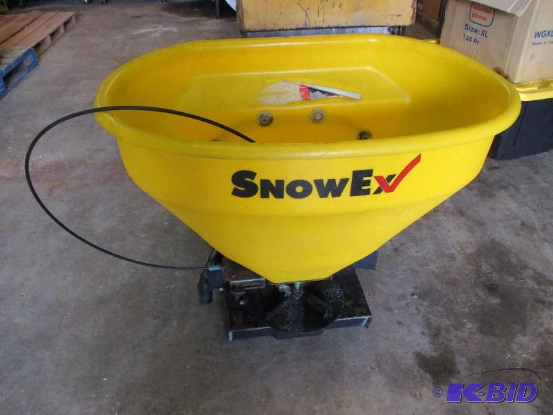 lot 167 image: Snowex reciever hitch spreader, like new...