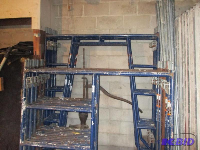 lot 65 image: 2 6 walk through Scaffolding ends and 2 cros...