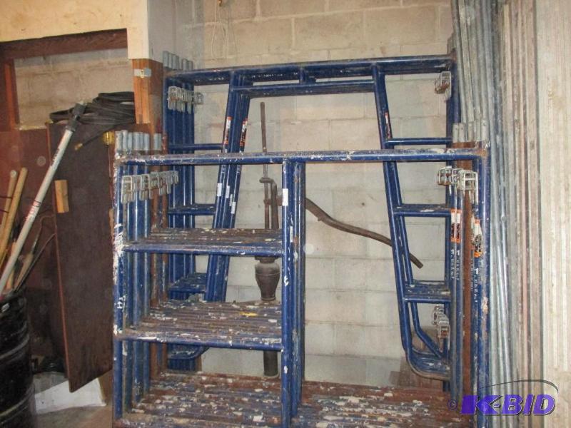 lot 66 image: 2 6 walk through Scaffolding ends and 2 cros...