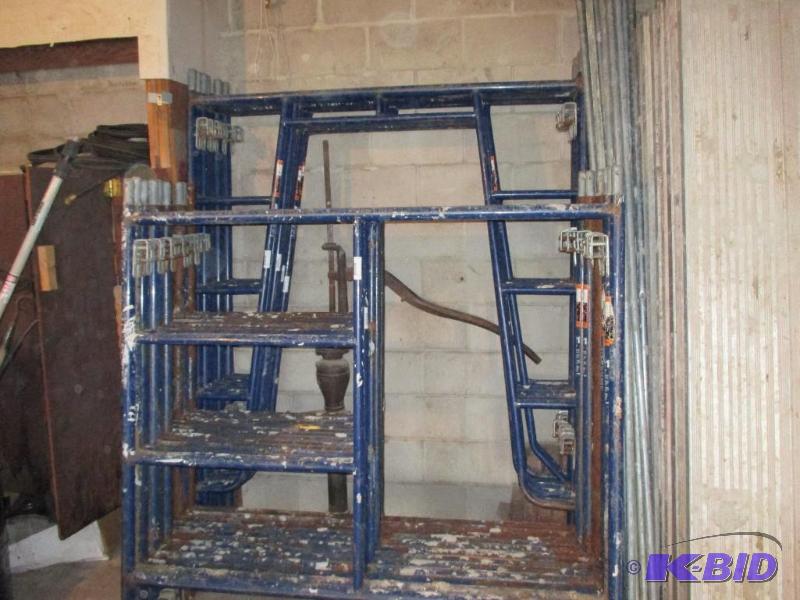 lot 68 image: 2 6 walk through Scaffolding ends and 2 cros...