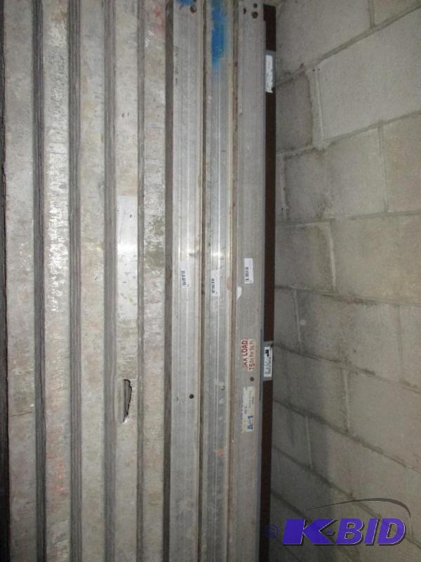 lot 70 image: Wood faced scaffolding plank...