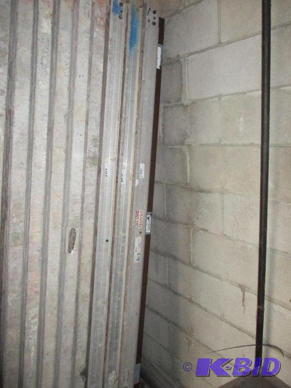 lot 71 image: Wood faced scaffolding plank...