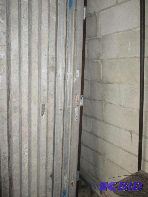 lot 72 image: Wood faced scaffolding plank...