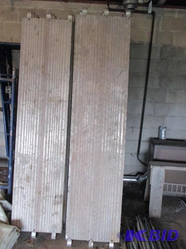 lot 95 image: All aluminum scaffolding Plank...