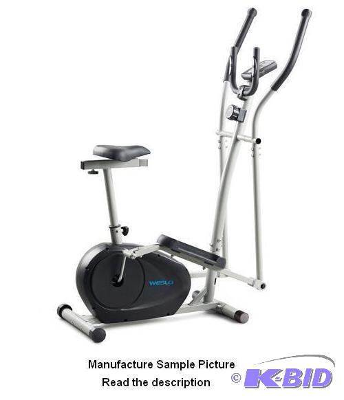 lot 107 image: Weslo Momentum G3.2 Hybrid Bike and Elliptica...