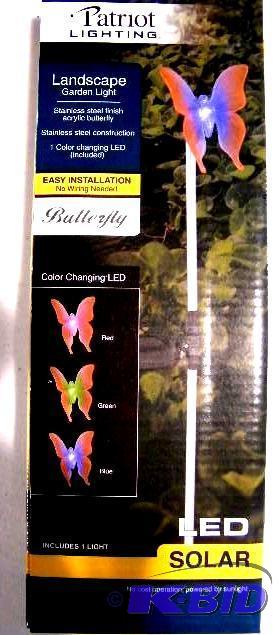 lot 117 image: Patriot Lighting Landscape Garden LED Solar ...