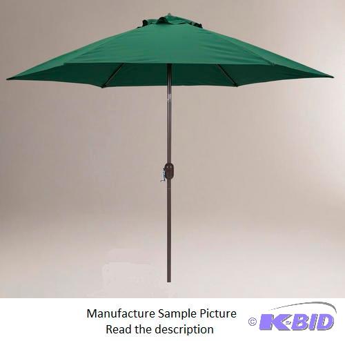 lot 139 image: Umbrella - Hunter Green - Easy to raise and l...