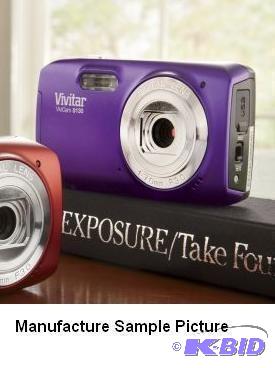 lot 152 image: Vivitar 16.1 Mega Pixel Digital Camera - Purp...